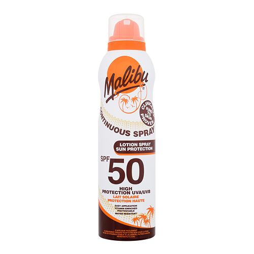 Zaščita pred soncem za telo Malibu Lotion Spray Aerosol SPF50 175 ml