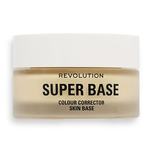 Podlaga za ličila Makeup Revolution London Superbase Yellow Colour Corrector Skin Base 25 ml