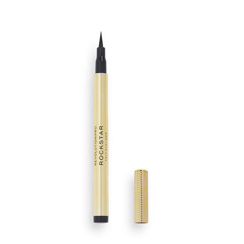 Črtalo za oči Revolution Pro Rockstar Felt Tip Eyeliner 1 ml Black