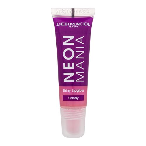 Glos za ustnice Dermacol Neon Mania Shiny Lipgloss 10 ml Candy