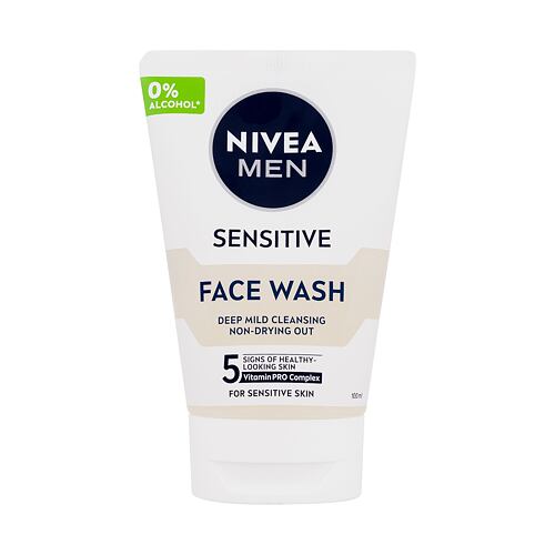 Čistilni gel Nivea Men Sensitive Face Wash 100 ml