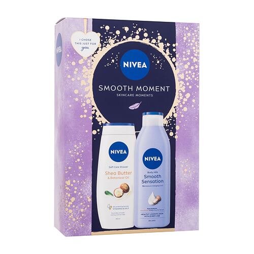 Losjon za telo Nivea Smooth Moment 250 ml Seti