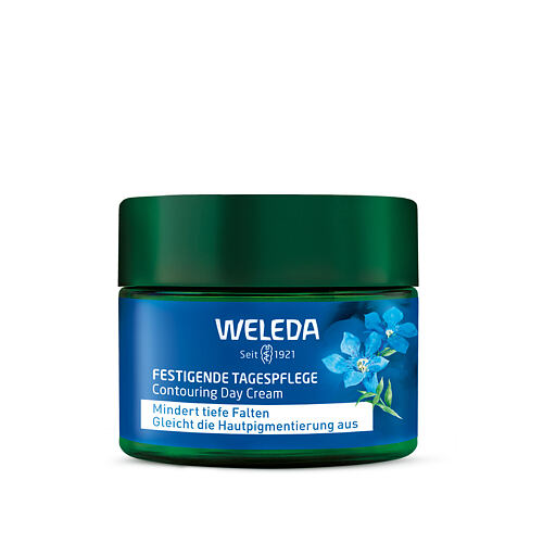 Dnevna krema za obraz Weleda Blue Gentian & Edelweiss Contouring Day Cream 40 ml