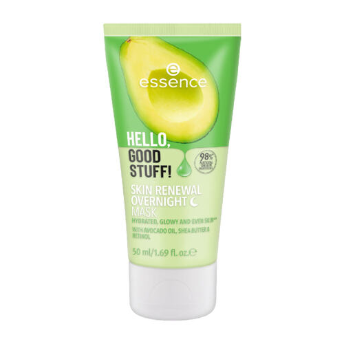 Maska za obraz Essence Hello, Good Stuff! Skin Renewal Overnight Mask 50 ml