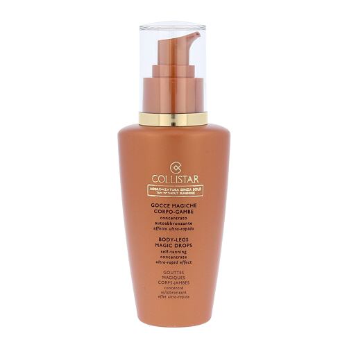 Samoporjavitveni izdelki Collistar Tan Without Sunshine Body Legs Magic Drops Self Tanning 125 ml poškodovana škatla