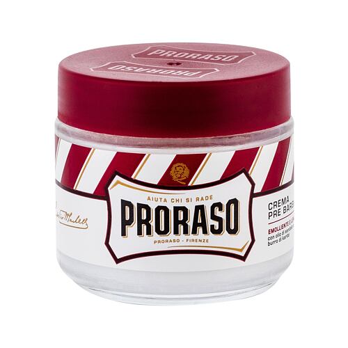 Pripravek pred britjem PRORASO Red Pre-Shave Cream 100 ml