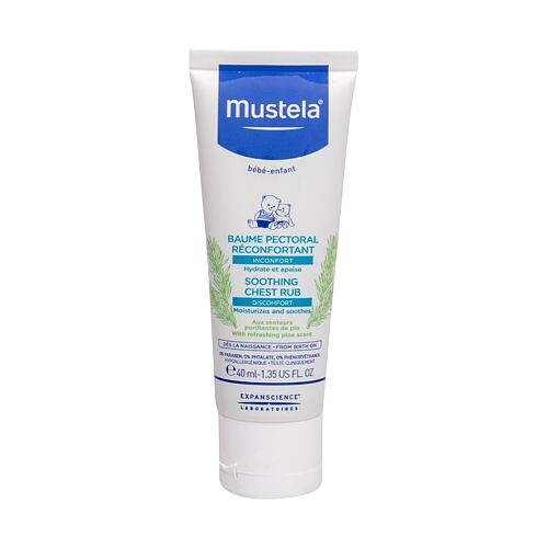 Balzam za telo Mustela Bébé Soothing Chest Rub 40 ml