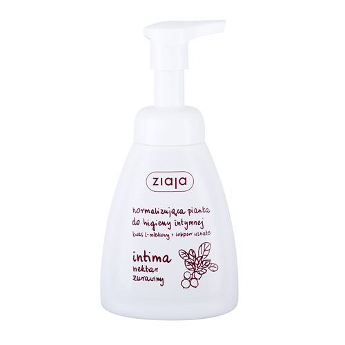 Izdelki za intimno nego Ziaja Intimate Foam Wash Cranberry Nectar 250 ml