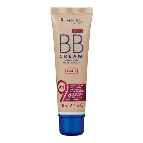 BB krema Rimmel London BB Cream 9in1 SPF15 30 ml Light