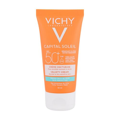 Zaščita pred soncem za obraz Vichy Capital Soleil Velvety Cream SPF50+ 50 ml